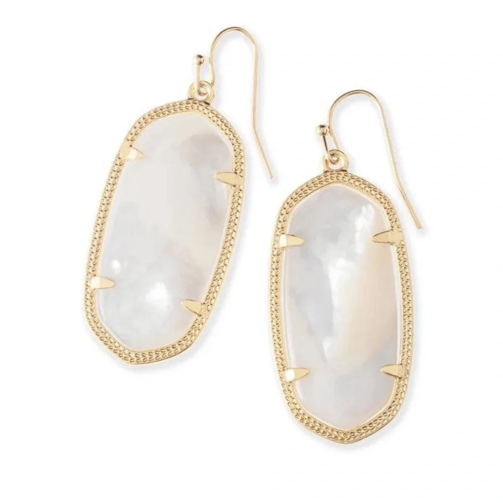 Kendra Scott Mother and of Pearl Elle Earrings